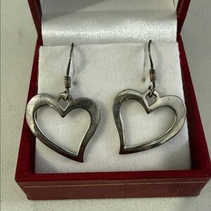 Heart Silver 925 Earrings